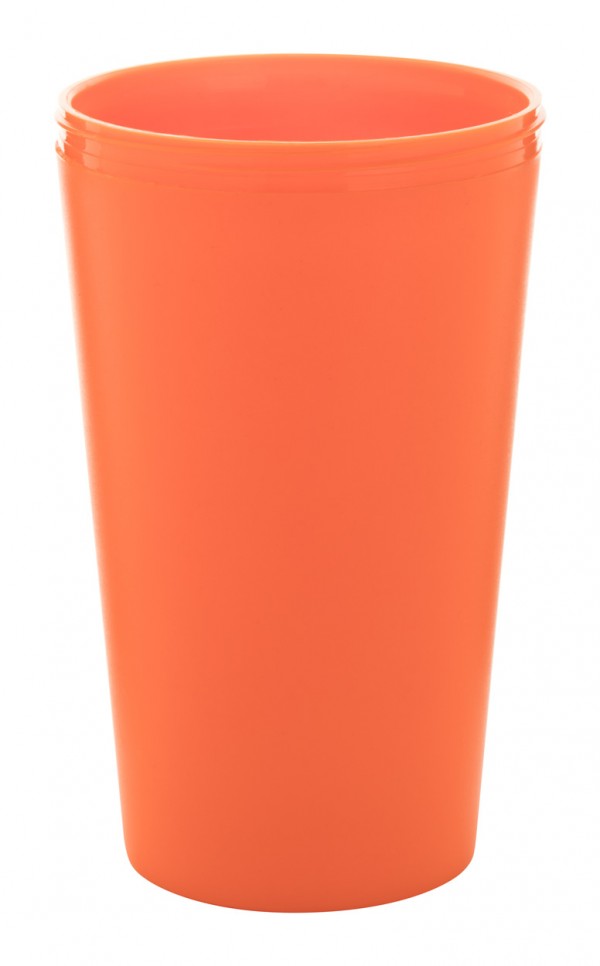 CreaCup cană termoizolantă personalizată, ceaşcă  portocaliu