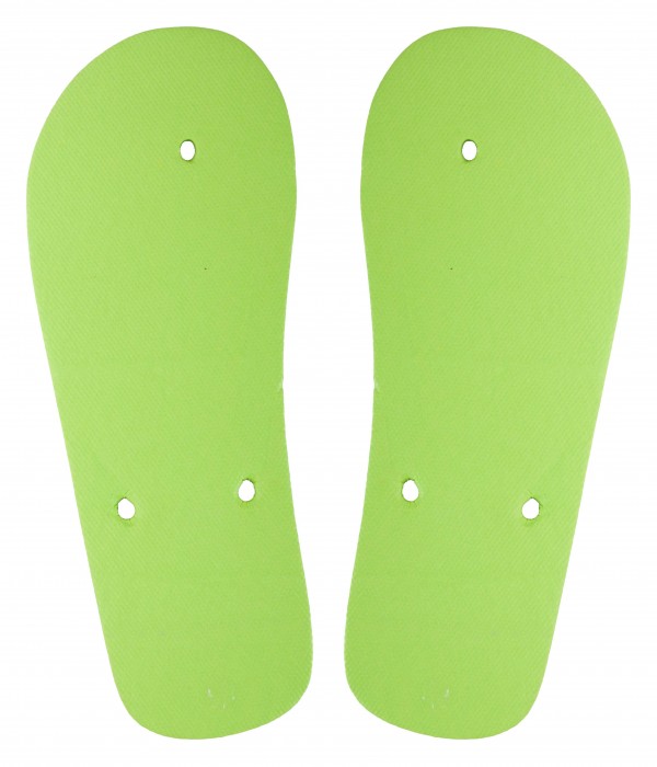 CreaPlaya papuci de plajă personalizați  verde mentă