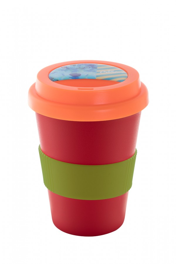 CreaCup Mini cană termoizolantă personalizată, prindere  verde