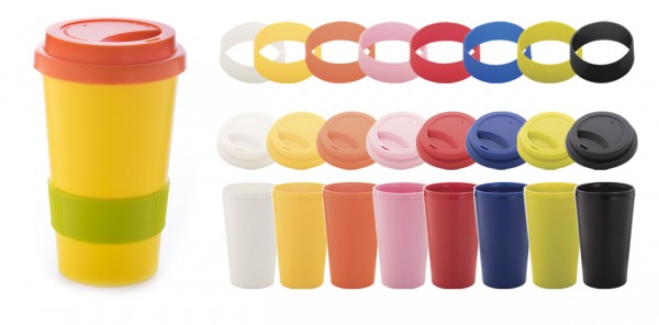 CreaCup cană termoizolantă personalizată  multicolor