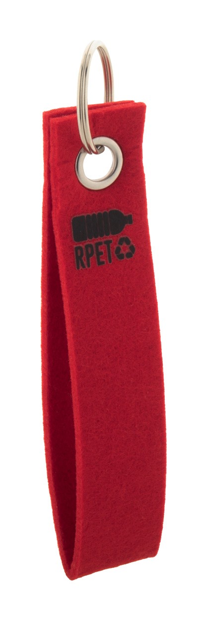 Refek breloc, RPET  roșu