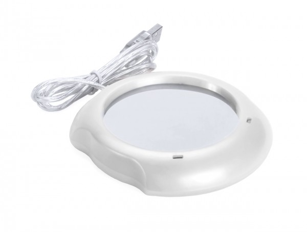 Tull incalzitor USB cana  alb