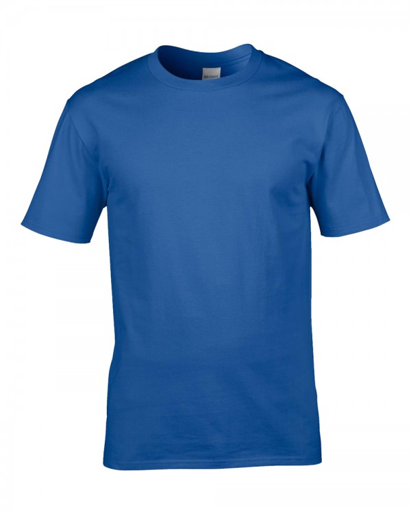 Premium Cotton tricou XXL albastru