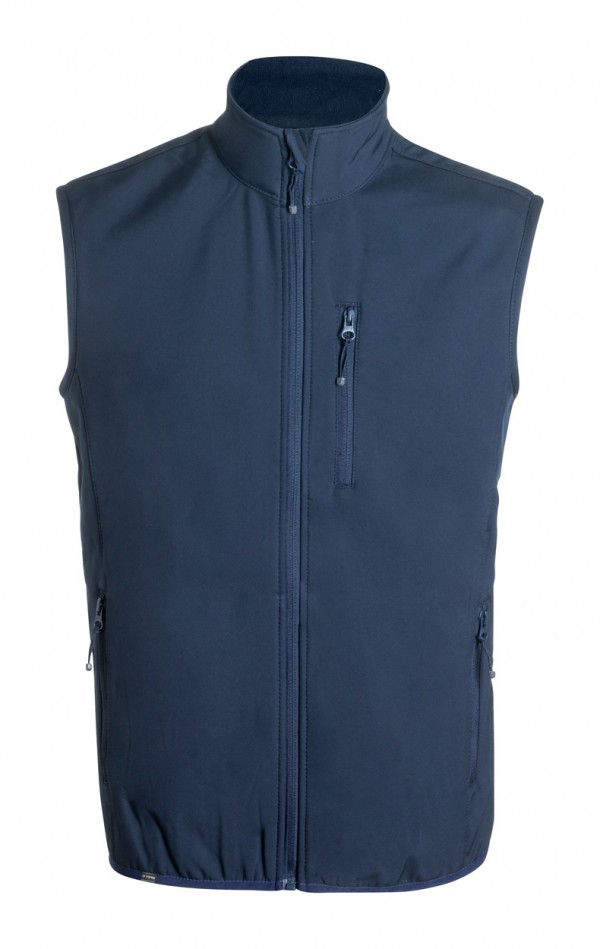 Shelles Vestă softshell RPET XL albastru închis