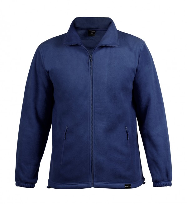 Diston jachetă fleece RPET XXL albastru închis