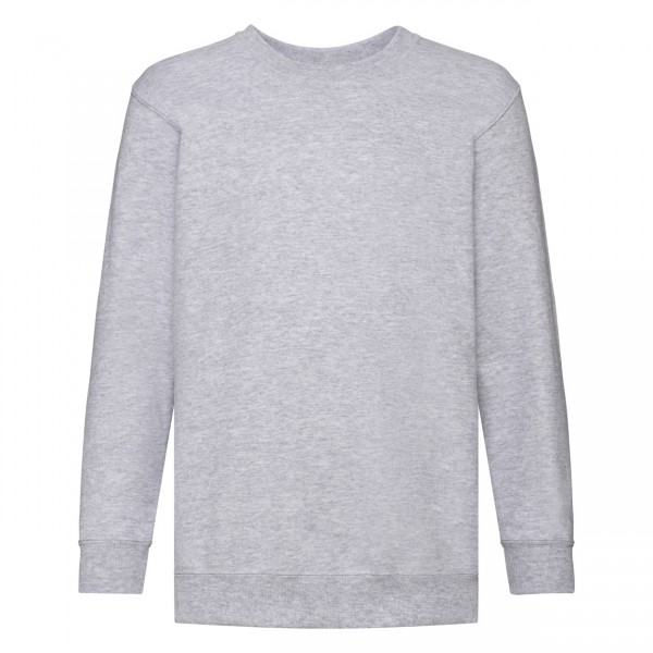Classic Set-In Sweat bluză 14-15 gri