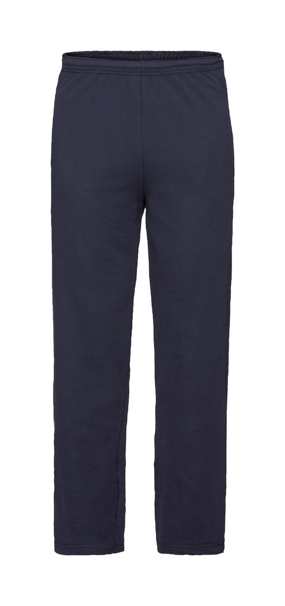 Lightweight Open Hem pantaloni trening, lungi S albastru închis