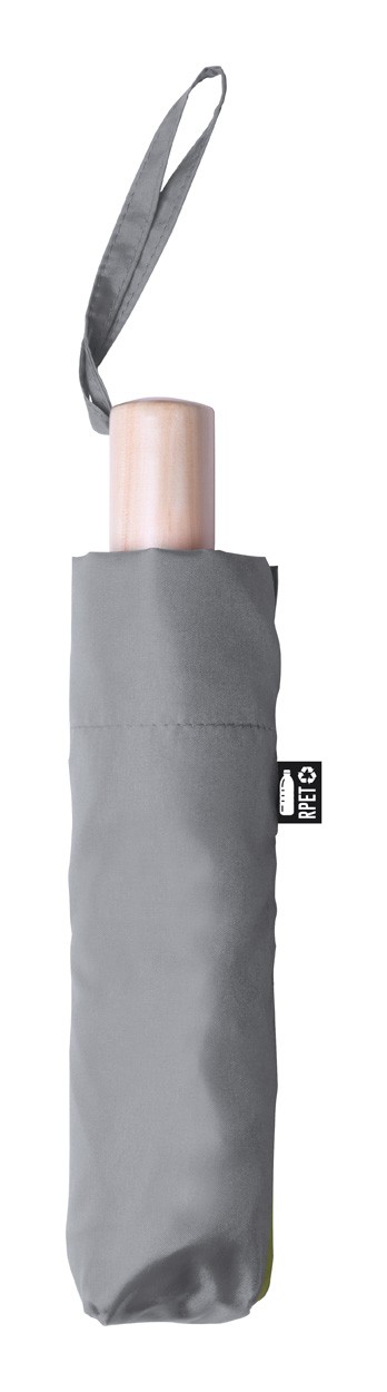 Brosoboo umbrelă, material reciclat RPET  gri