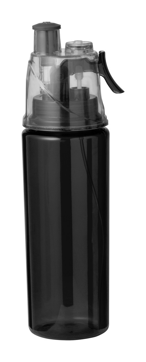 Fluxi sticlă cu pulverizator  negru