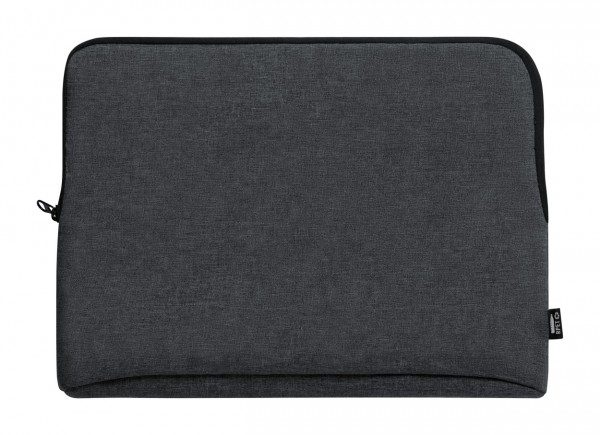 Hops husă pentru laptop RPET  negru
