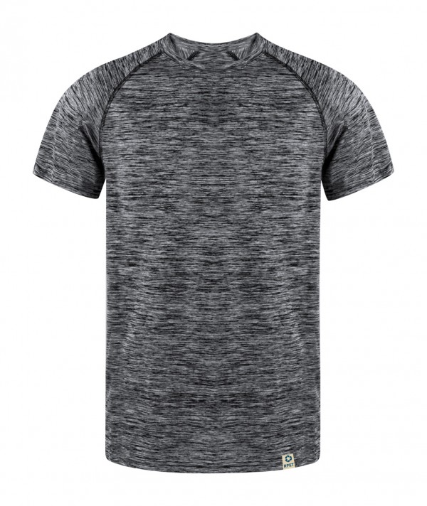 Tecnic Kassar tricou sport, material reciclat RPET S negru
