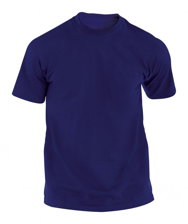 Hecom tricou colorat pentru adulţi XL albastru închis