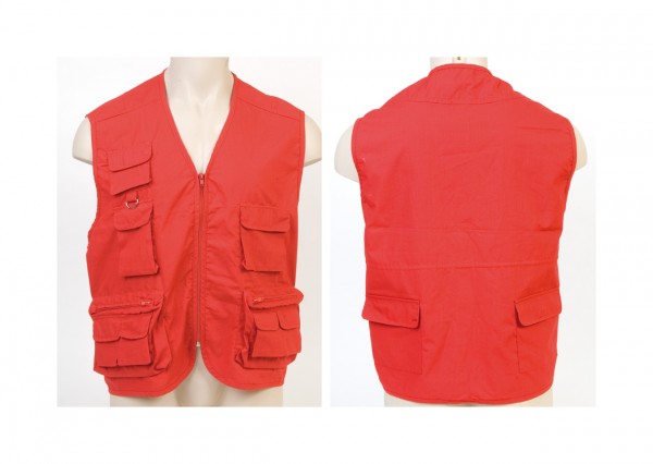 Soviet vestă XXL roșu