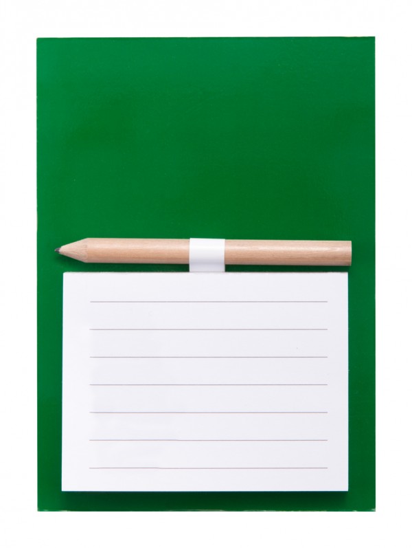 Pecfri blocnotes magnetic  verde