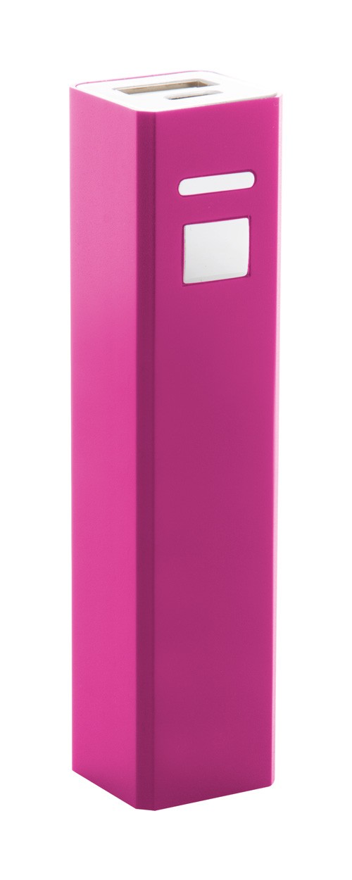 Balzur Baterie externă USB  roz