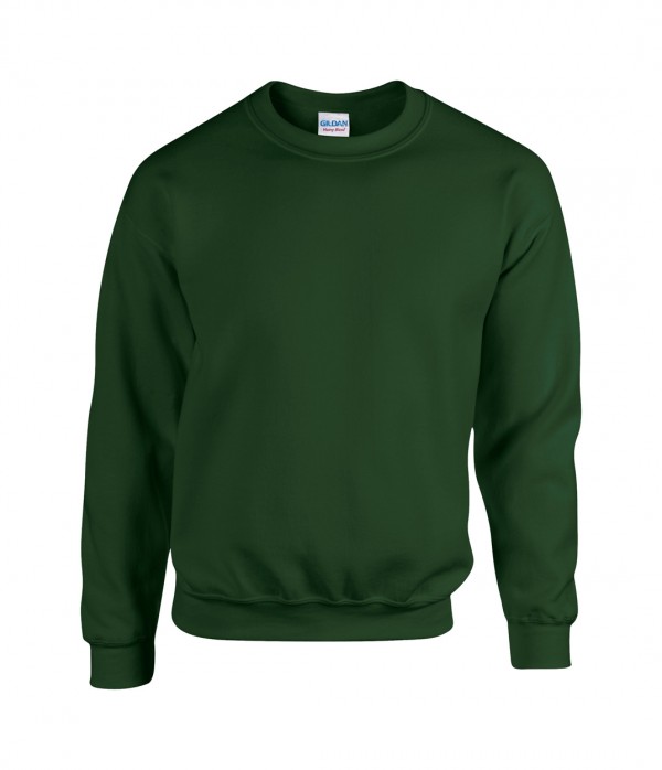 HB Crewneck bluză L verde kelly antic