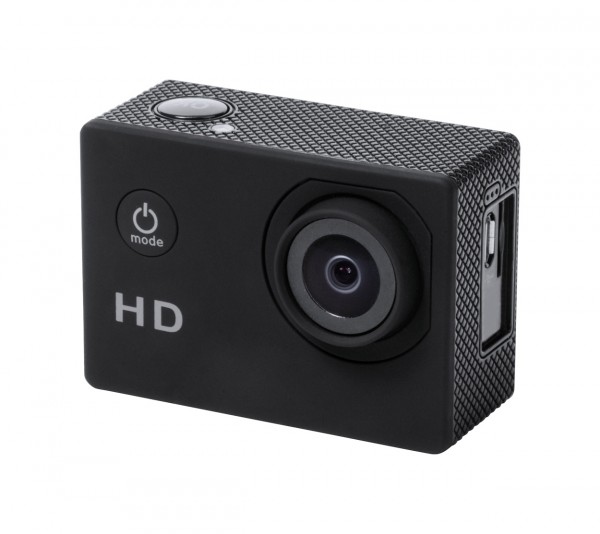 Komir cameră video sport  negru