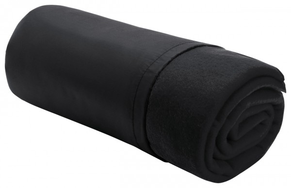 Thiago pătură fleece  negru