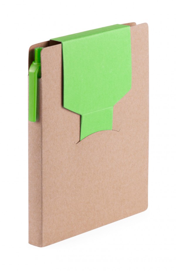 Cravis blocnotes  verde