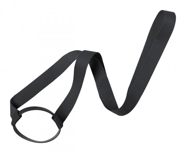 Lancup lanyard cu suport sticlă  negru