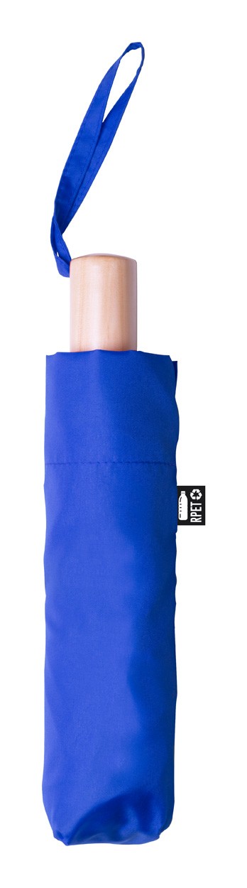 Brosoboo umbrelă, material reciclat RPET  albastru
