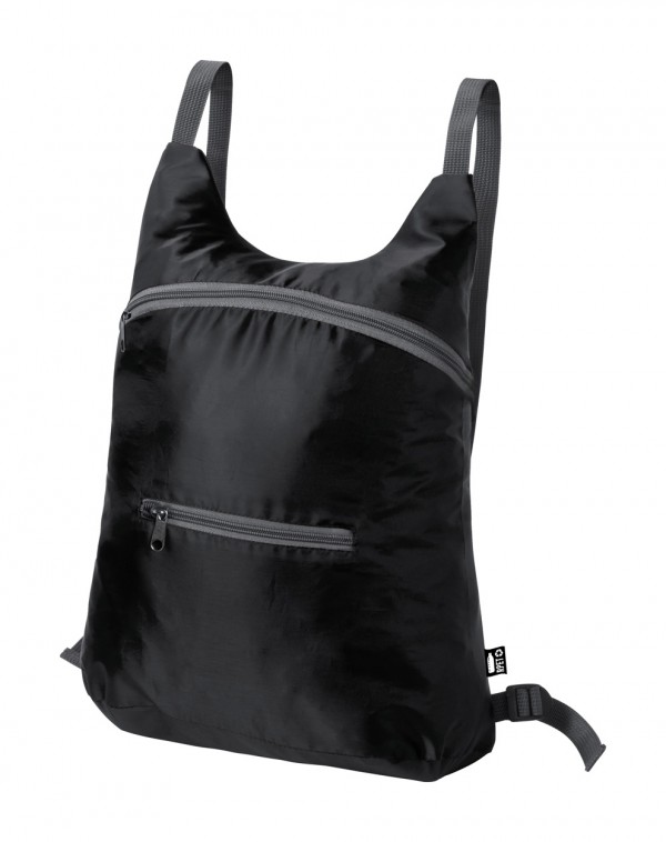 Brocky Rucsac pliabil RPET  negru