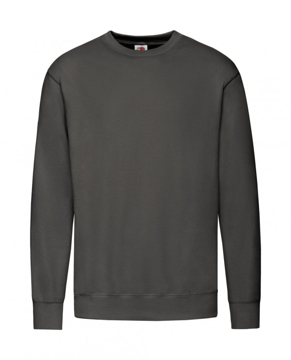 Lightweight Set-In Sweat Bluză XL gri închis