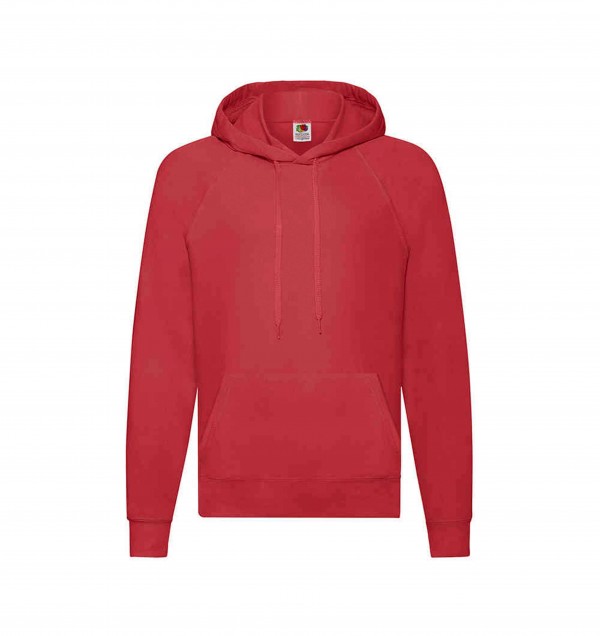 Lightweight Hooded Sweat K Hanorac copii 9-11 roșu