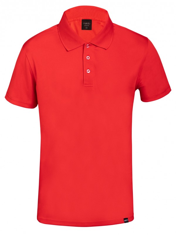 Dekrom tricou polo RPET L roșu