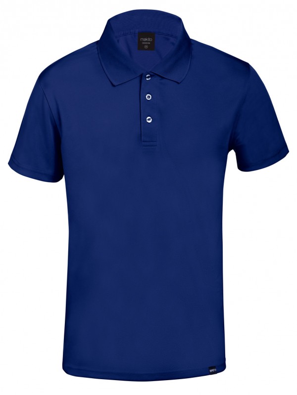 Dekrom tricou polo RPET XL albastru închis