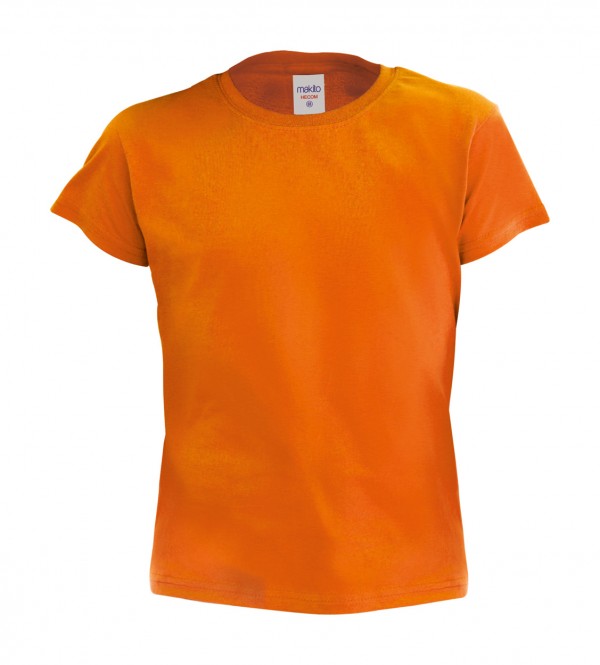 Hecom Kid tricou colorat pentru copii 10-12 portocaliu
