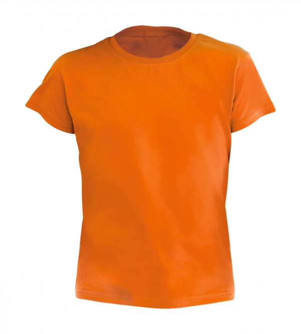 Hecom Kid tricou colorat pentru copii 6-8 portocaliu