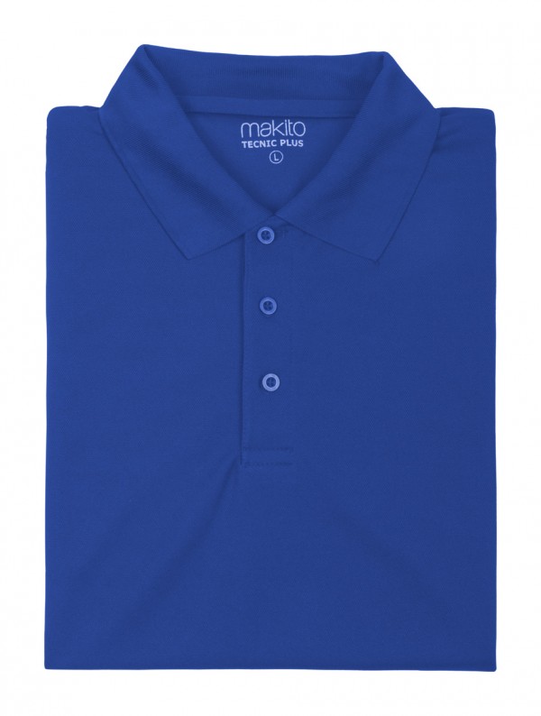 Tecnic Plus tricou polo XXL albastru