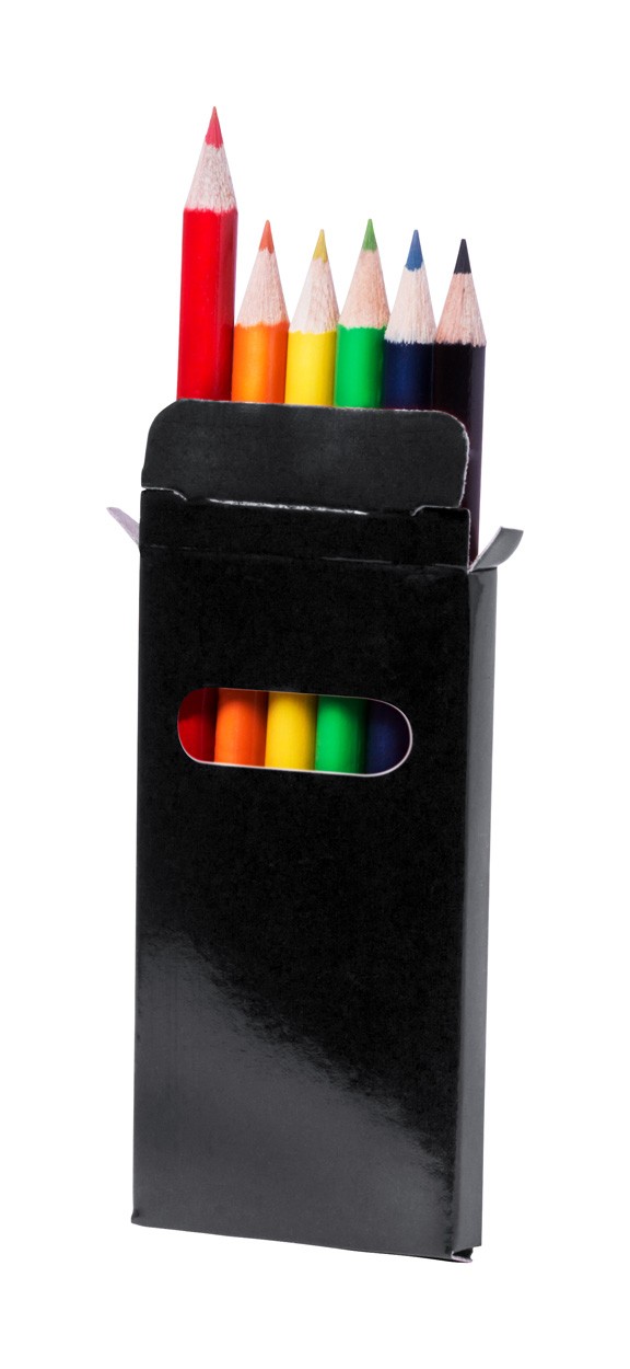 Lionni set creionae colorate  negru