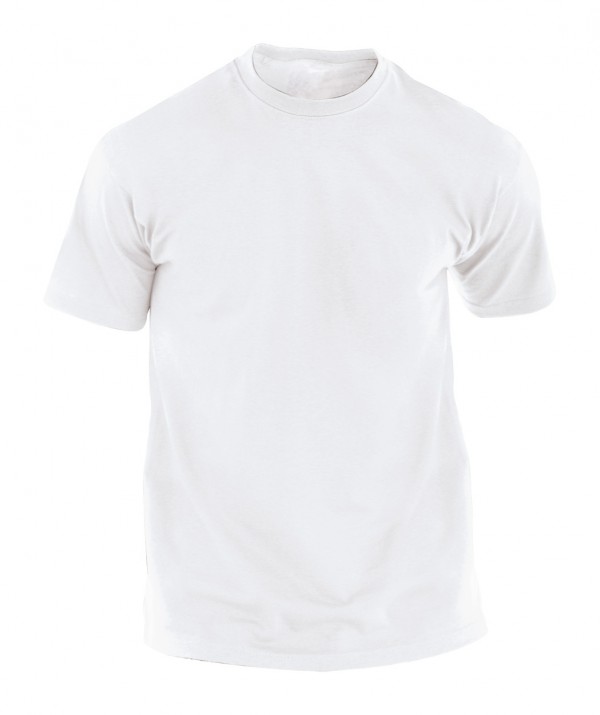 Hecom White tricou alb pentru adulţi XL alb