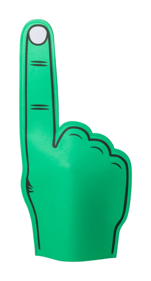Fanly mână suporter  verde