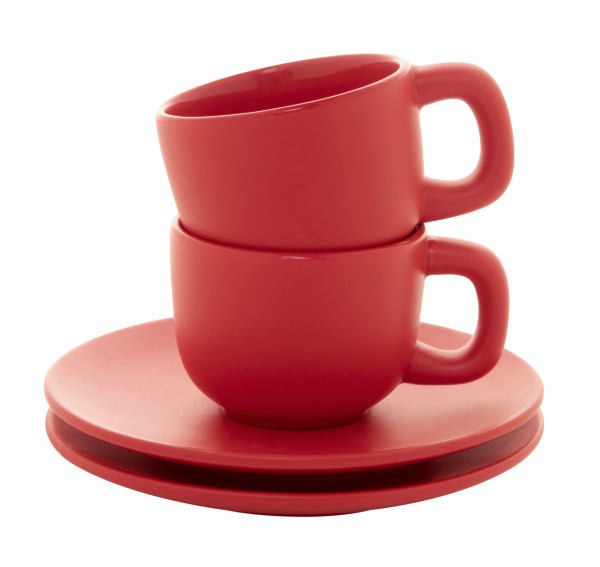 Caturra Set cești expresso  roșu
