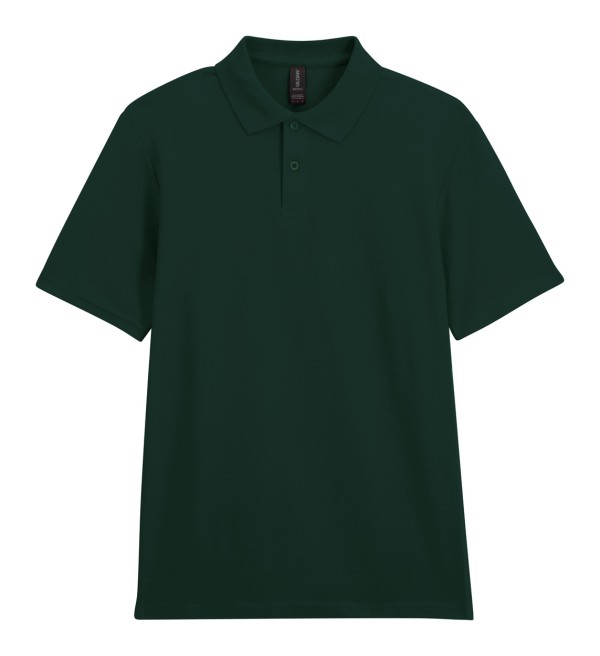 Softstyle Pique tricou polo XXL verde închis