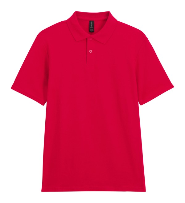 Softstyle Pique tricou polo XXL roșu