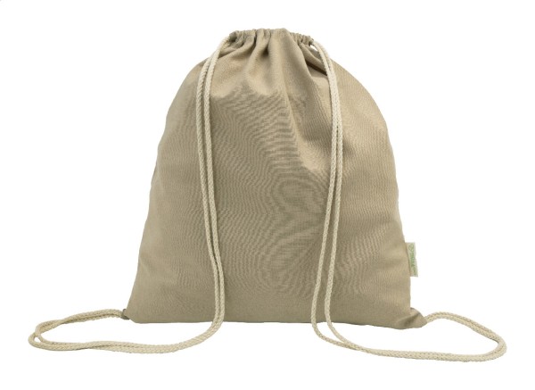 Dropex Rucsac cu șnur, bumbac reciclat.  natural