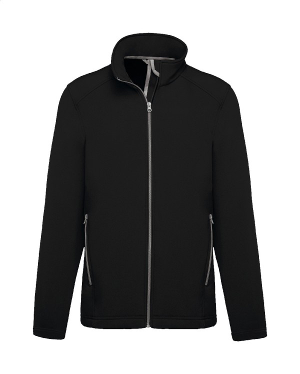 KA424 Jachetă softshell, 2 straturi L negru