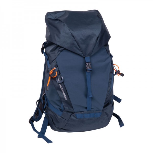 TIM Rucsac de drumeţie cu curea de șold 30 x 18 x 56 cm Albastru Inchis