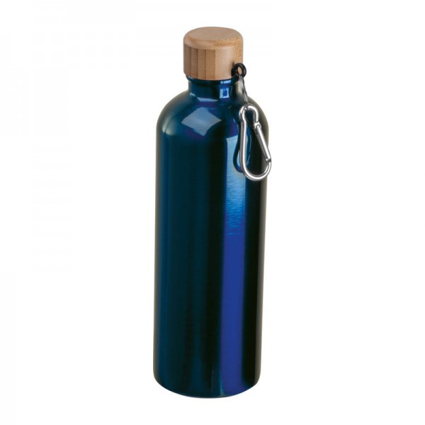 RUTH Sticlă din oţel inoxidabil cu carabină, 750ml ø 7,3 x 23,5 cm Albastru Inchis