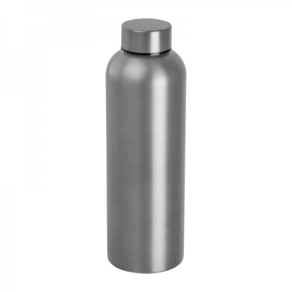 VERENA Sticlă CrisMa din oţel inoxidabil reciclat, 700ml ø 6,9 x 22 cm Gri