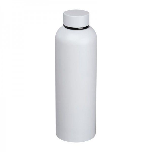 VERENA Sticlă CrisMa din oţel inoxidabil reciclat, 700ml ø 6,9 x 22 cm Alb