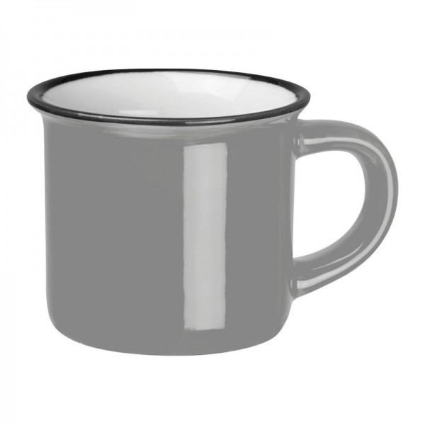 TILL Cană ceramică espresso, 60ml ø 5,9 x 5 cm Gri