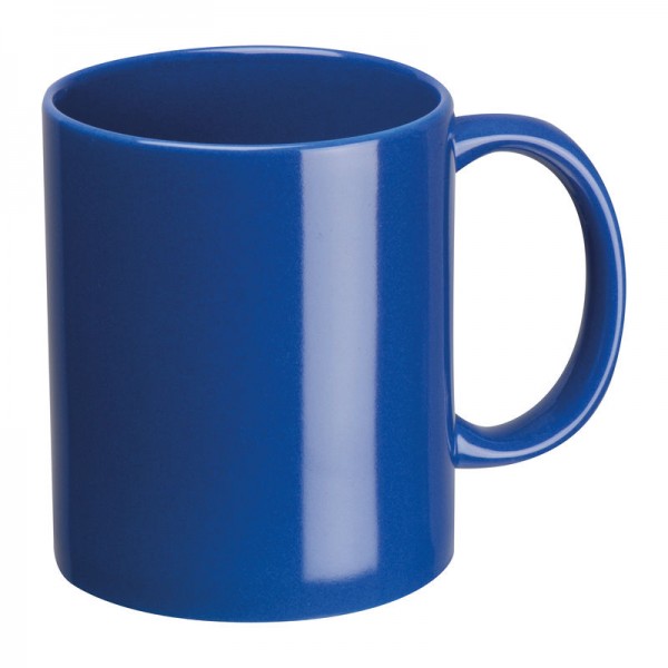 DEREK Cană ceramică lucioasă, 300ml ø 8,2 × 9,5 Albastru