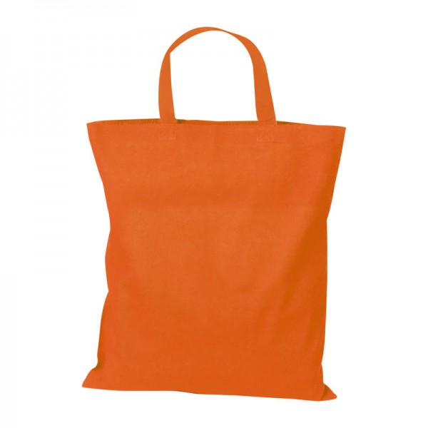 MARSHALL Sacoșă din bumbac cu mânere scurte 42 × 38 cm Portocaliu