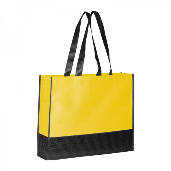 COURTNEY Sacoşă cumpărături non-woven 37 × 10,8 × 30,2 cm Galben