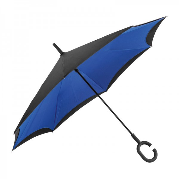 OLIVIA Umbrelă Reverse - strat dublu - 190T pongee ø 120 × 88 cm Albastru